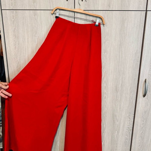 Ckontova red winter pants like new, size S/M