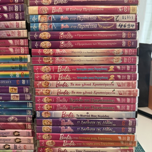 Barbie DVD collection, authentic, dubbed, animated movies