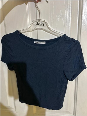 Zara T-shirt new, blue, size S