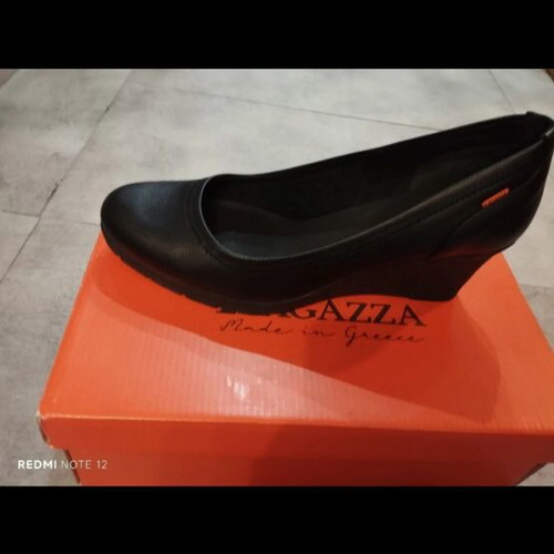 Ragazza Anatomical Platform Sandals Like New, Black, Size 40