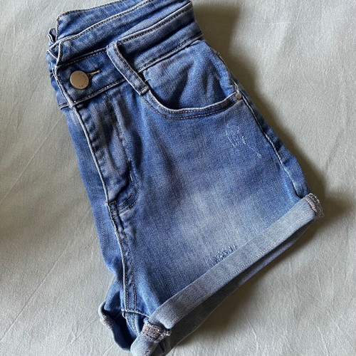 Women's denim shorts like new, sizes XXS-XS, blue
