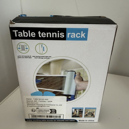 Portable folding ping pong net for table, like new