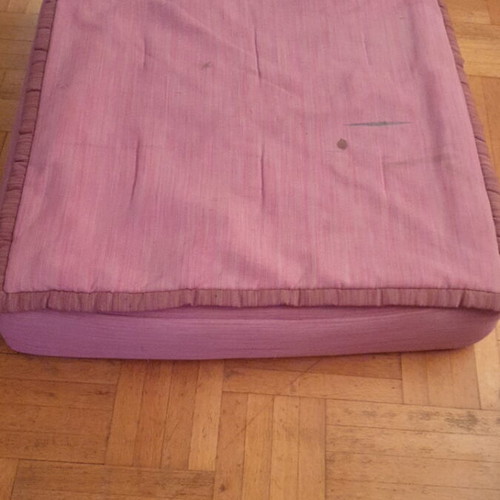Lounge pouf cushion used 93×93×25 cm