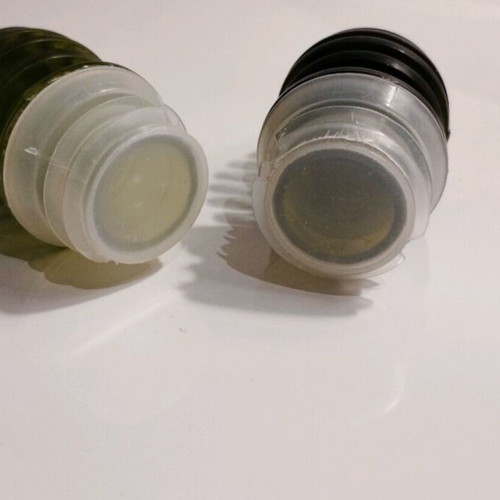 Two transparent Renga glass liquid containers 900ml new