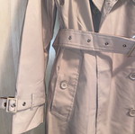 Beige coat like new, size Small