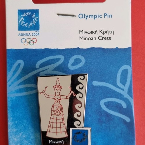 Athens 2004 Olympic pins Minoan Crete series new, set of 6