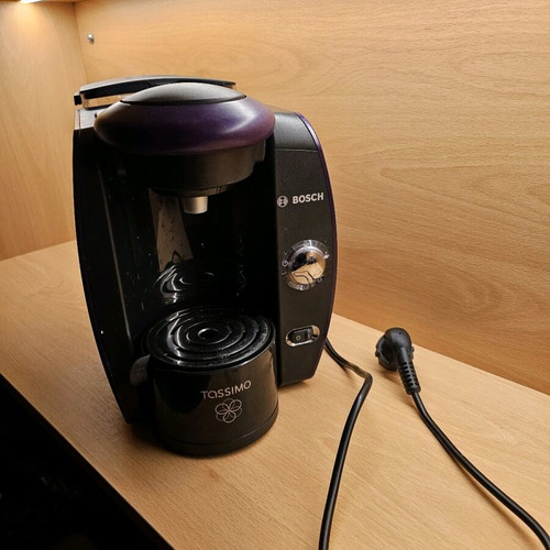 Bosch TAS4018 Tassimo coffee machine used with barcode system