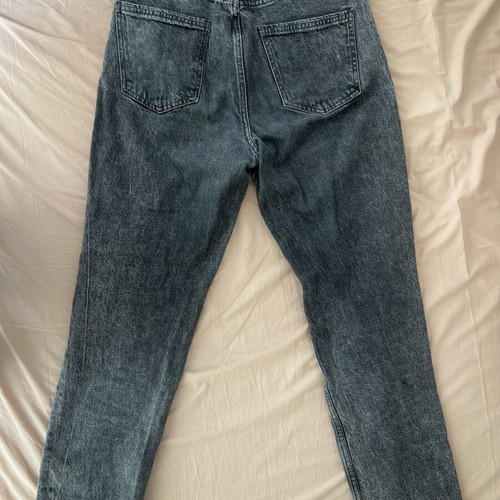 Zara mom fit jeans used, grey, size S