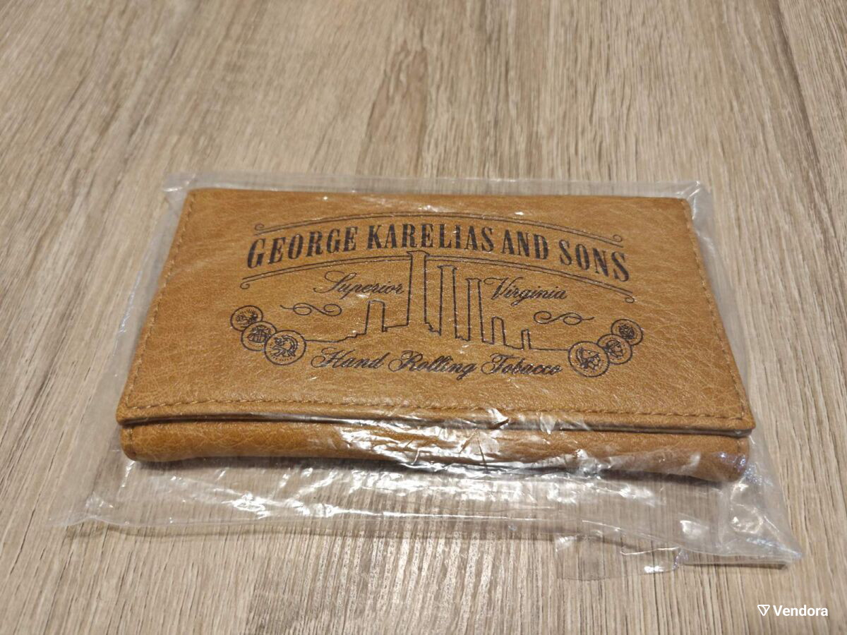 karelia rolling tobacco Collectible Karelia tobacco pouch brown… - € 35,00