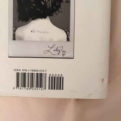Unfiltered biography by Lily Collins, used