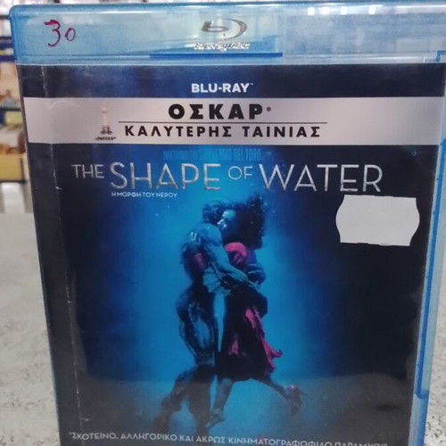 The Shape of Water Blu-Ray like new with Greek subtitles