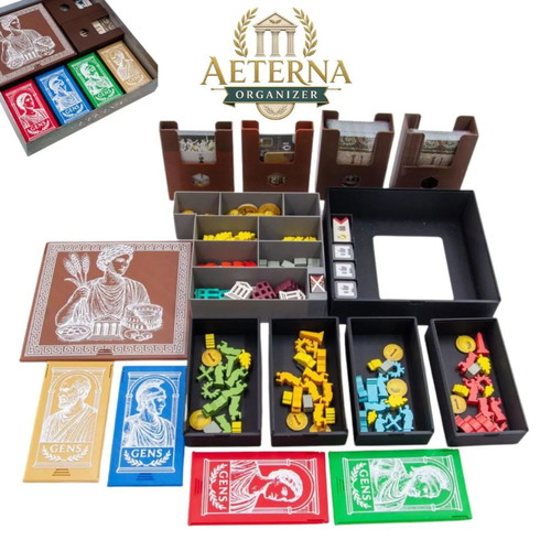 Aeterna Board Game Organizer new, fits sleeved cards