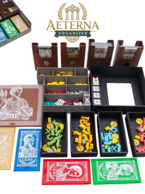 Aeterna Board Game Organizer new, fits sleeved cards