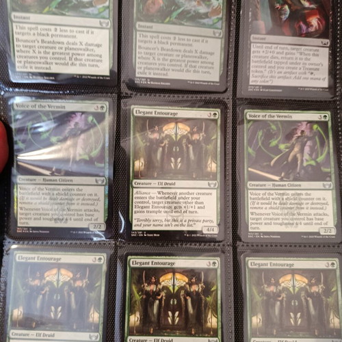 Magic The Gathering album with 270 cards SNC 2022 like new