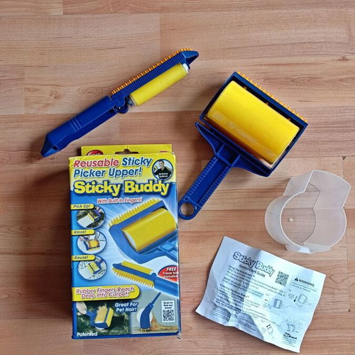 Hair removal and cleaning device used