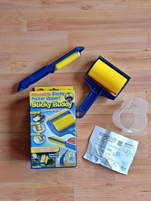 Hair removal and cleaning device used