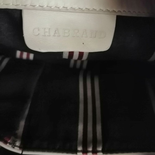 Chabrand Paris shoulder bag authentic white leather used
