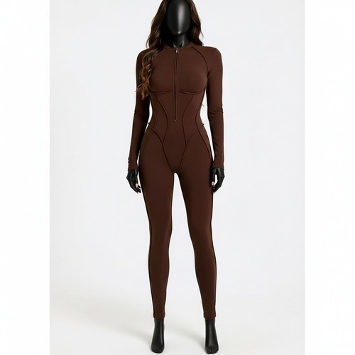 Jumpsuit new, size M, brown