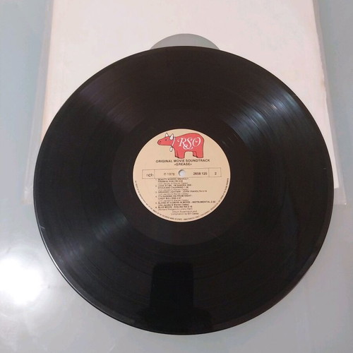 Grease soundtrack vinyl used, 33 rpm, 1978