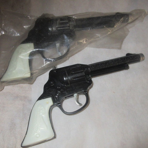 Greek Plastic Western Children's Toy Guns 70s new