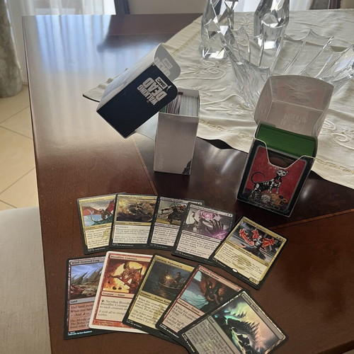 Magic the Gathering card collection, 2 full sets with 2 gift boxes