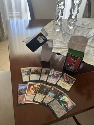 Magic the Gathering card collection, 2 full sets with 2 gift boxes