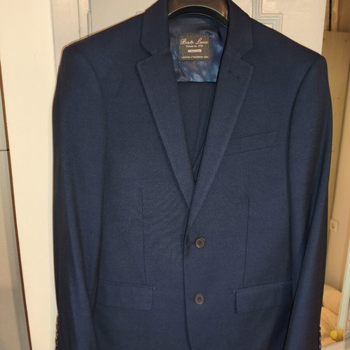 Suit dark blue size small like new