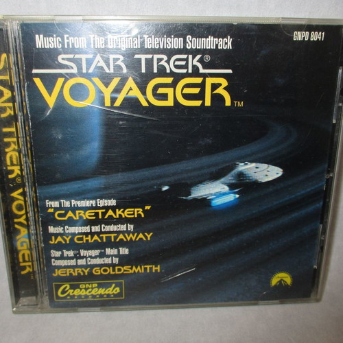 Star Trek Voyager CD used, music from the original television soundtrack
