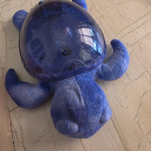 Cloud B Tranquil Turtle plush toy used, violet
