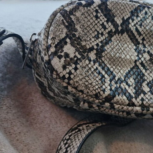 Stradivarius belt bag like new with snake print
