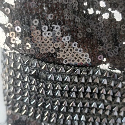 Sequin Strapless Party Top like new, size S/M, black and white