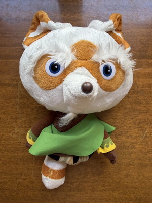 Kung Fu Panda Plush Master Shifu like new 22cm