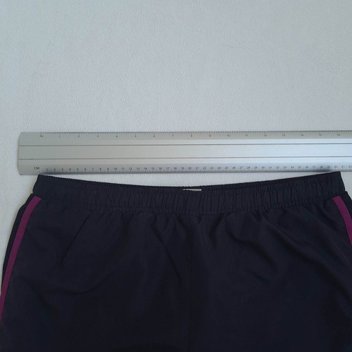 Alo Yoga women's sports shorts size L, black and purple