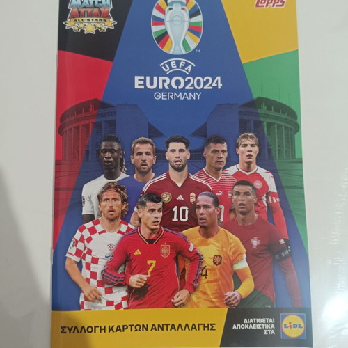 Euro 2024 Album for Cards new