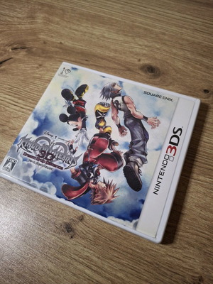 Kingdom Hearts Dream Drop Distance 3DS like new, Japanese language