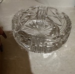Crystal ashtray used
