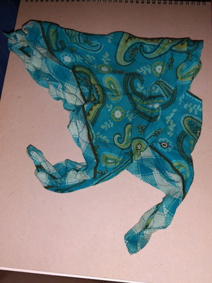 Cotton hair scarf