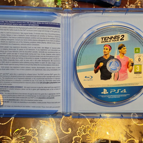 Tennis World Tour 2 PS4 game