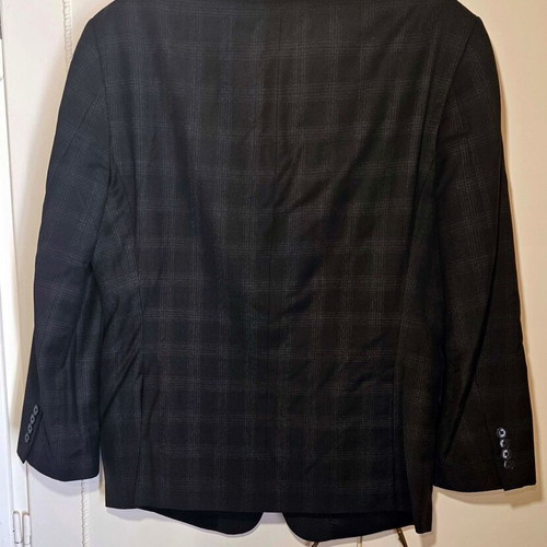 Calvin Klein men's checked jacket used, size L
