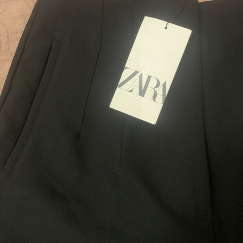 Zara women's pants XL, black, new