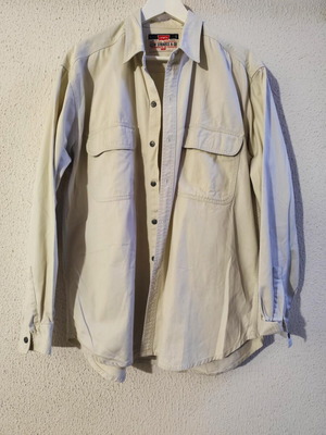 Levi's cotton shirt used, off white, size L