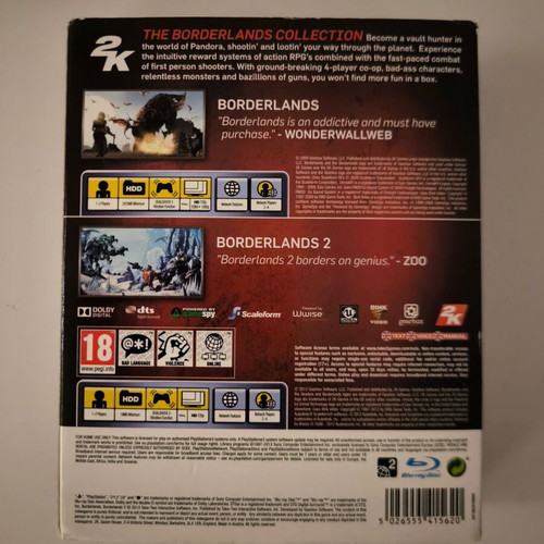 Borderlands Double Pack PS3 game like new