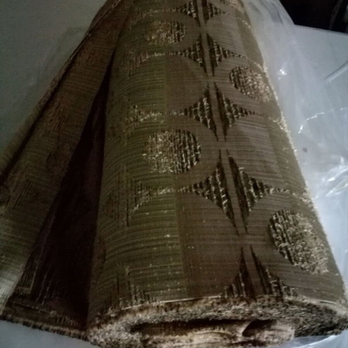 Curtain fabric polyester Italian made double width 2.80 meters new