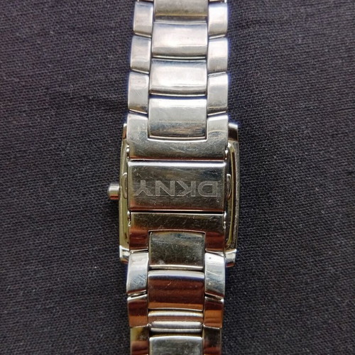 DKNY quartz watch with metal bracelet