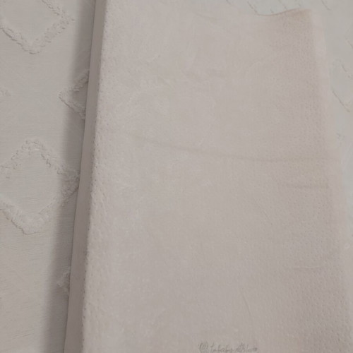 Changing mat with removable velour cover