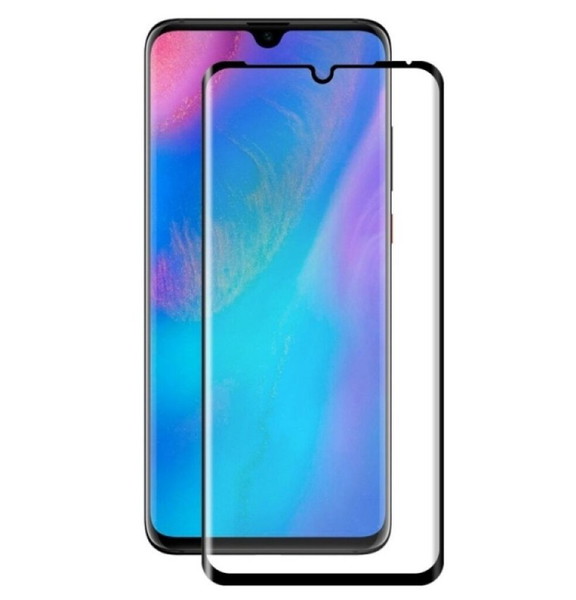 Huawei P30 Pro Full Face tempered glass Μαύρο