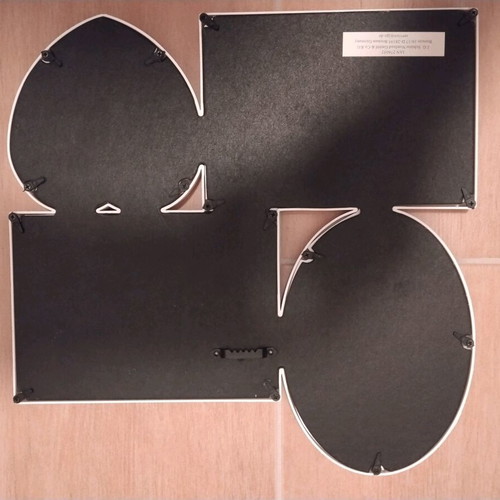 Photo frames like new in white color