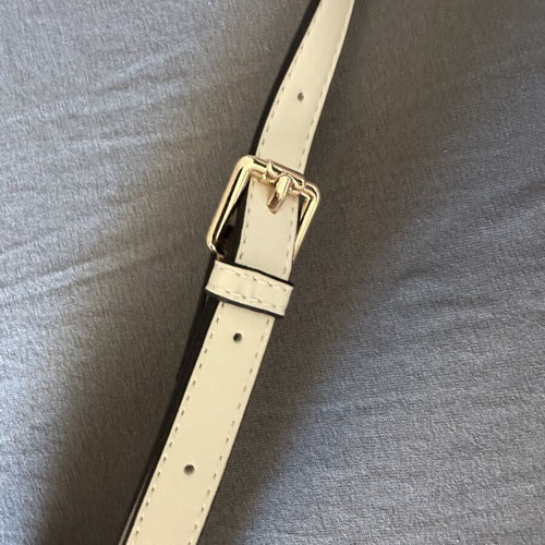 Mini Rowan Coach bag strap new beige cream