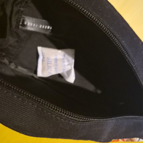 Bobbi Brown small toiletry bag like new, black and multicolor