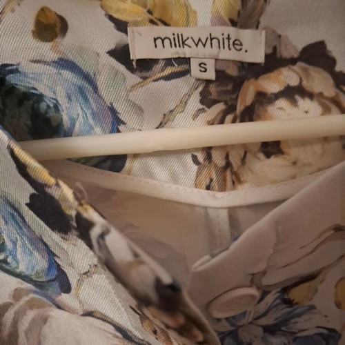 Φλοραλ φόρεμα Milkwhite μίνι σαν καινούργιο